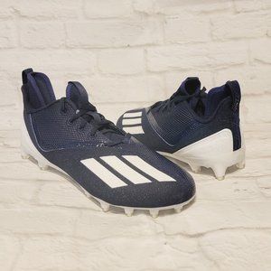 Adidas Adizero Scorch Football Cleats Navy White FX4250 Men's Sizes 10-12